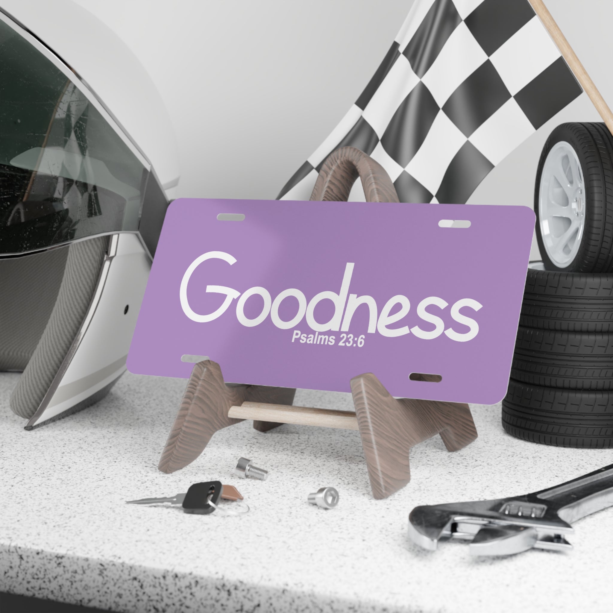 Vanity Plate-Goodness (Psalms 23:6)