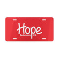 Vanity Plate-Hope (Deuteronomy 31:6)