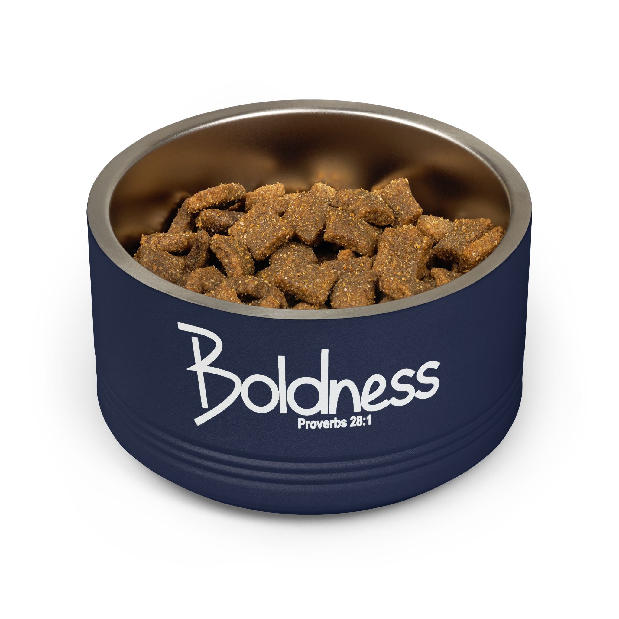 18oz Pet Bowl Stainless Steel  (Boldness)