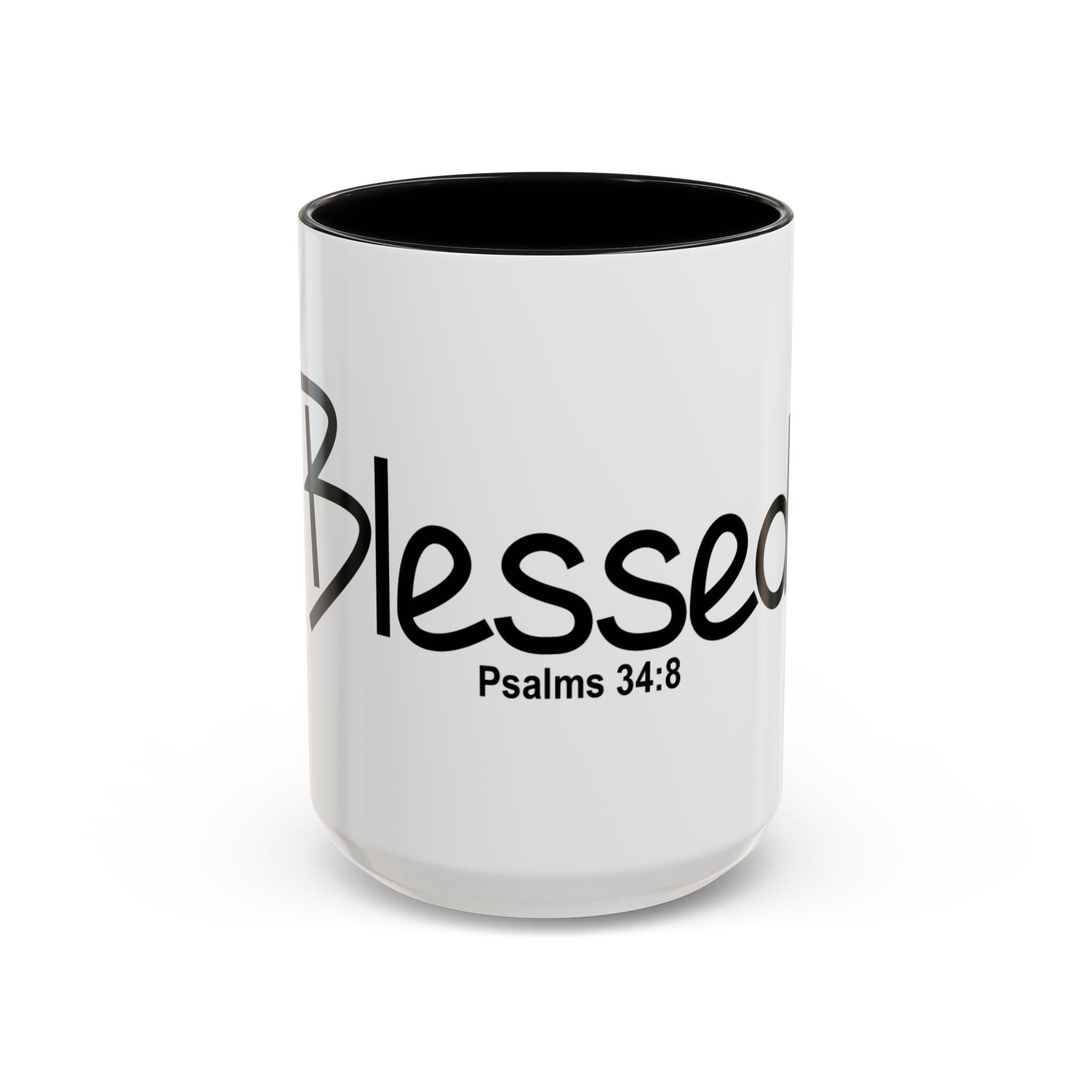 Blessed Inspirational 15oz Mug (Psalms 34:8)